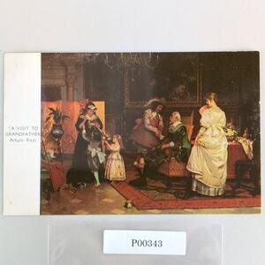 Haussner's Restaurant Baltimore Maryland Vintage Postcard 1950s Fine Food & Art